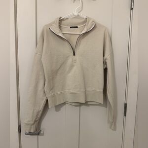 Talentless by Scott Disick Off-White/Beige 1/4 Zip Pullover – Women’s Medium